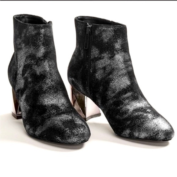 Kendall & Kylie Shoes - Kendall + Kylie Ankle Metallic Booties